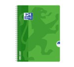 Cahier Oxford OpenFlex 24x32cm grands carreaux Seyès 180 pages reliure spirale couverture polypro coloris assortis