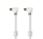 NEDIS Câble antenne TV CSBW40010WT50 - Câble antenne 5m