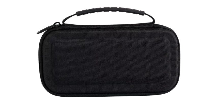 NACON SWITCH2POUCHBLACK Estuche de viaje Nintendo EVA (Etileno Acetato de Vinilo), Nylon Negro
