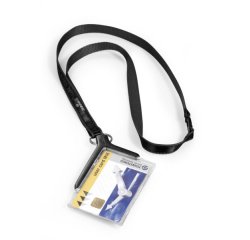 Porte-badge CARD HOLDER DELUXE, avec porte-carte