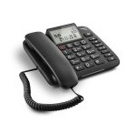 Gigaset DL380 Telefono analogico Identificatore di chiamata Nero