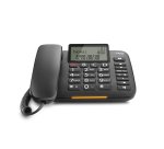 Gigaset DL380 Telefono analogico Identificatore di chiamata Nero