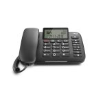 Gigaset DL380 Telefono analogico Identificatore di chiamata Nero