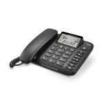 Gigaset DL380 Telefono analogico Identificatore di chiamata Nero