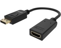 Vision TC-DPHDMI/BL câble vidéo et adaptateur HDMI Type A (Standard) DisplayPort Noir