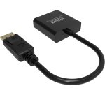 Vision TC-DPVGA/BL câble vidéo et adaptateur DisplayPort VGA (D-Sub) Noir