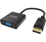 Vision TC-DPVGA/BL câble vidéo et adaptateur DisplayPort VGA (D-Sub) Noir