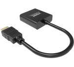 Vision TC-HDMIVGA/BL câble vidéo et adaptateur 0,23 m HDMI Type A (Standard) VGA (D-Sub) Noir