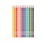 Pelikan 700634 pastello colorato Nero, Blu, Marrone, Verde, Azzurro, Verde chiaro, Arancione, Pesca, Rosa, Rosso, Viola, Giallo 12 pz
