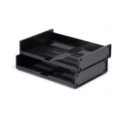 Durable 1700801058 desk tray/organizer Polystyrene Black