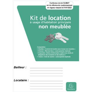 Kit location non meublée - Vert