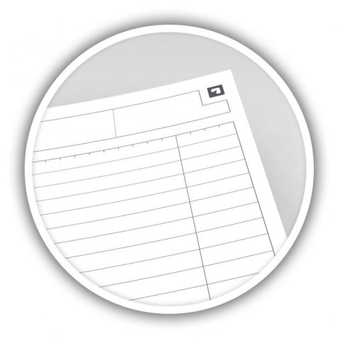 Cahier spirale Oxford International Notebook 14,8 x 21 cm ligné 6 mm 160 pages