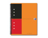 Cahier spirale Oxford International Notebook 14,8 x 21 cm ligné 6 mm 160 pages