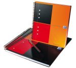 Cahier spirale Oxford International Notebook 14,8 x 21 cm ligné 6 mm 160 pages