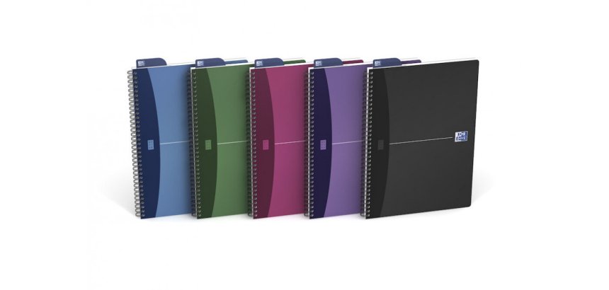 Office Cahier à spirale, A4, quadrillé, 100 pages