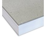 Bloc-notes Oxford perforé orange a4+ petits carreaux 5mm margés 80 feuilles agrafées couverture carte enduite orange