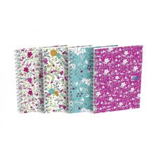 Cahier carte Flowers intégrale A6 100 pages 90g Q5/5