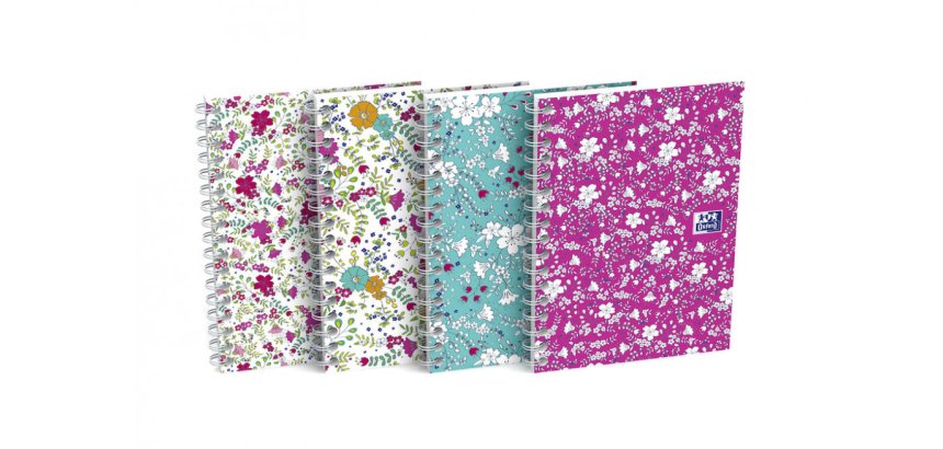 Cahier carte Flowers intégrale A6 100 pages 90g Q5/5