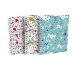 Cahier carte Flowers intégrale A6 100 pages 90g Q5/5