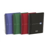 Telefoonboek Oxford office essentials A5 specifieke binding 144 pagina's spiraalbinding stevige kaartomslag assortiment