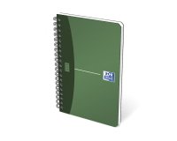 Carnet Oxford office Urban mix 11cm x 17cm petits carreaux 5mm 180 pages reliure spirale couverture polypro coloris assortis