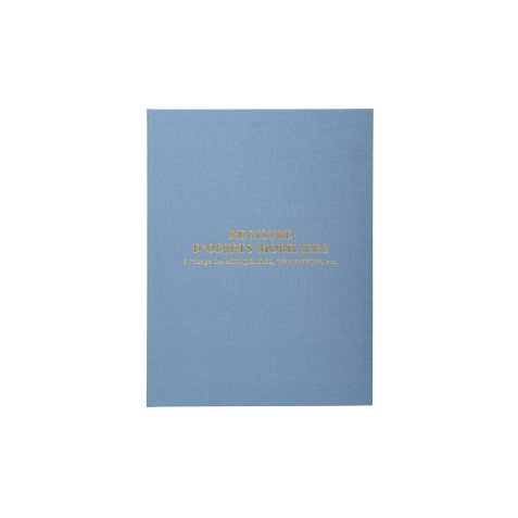 Registre brocanteur et antiquaire 100 pages format 32x24cm