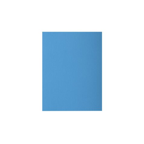 Paquet de 10 chemises ROCK'S en carte 210 grammes coloris turquoise