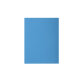 Paquet de 10 chemises ROCK'S en carte 210 grammes coloris turquoise