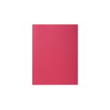 Paquet de 10 chemises ROCK'S en carte 210 grammes coloris rouge cardinal