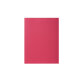 Paquet de 10 chemises ROCK'S en carte 210 grammes coloris rouge cardinal