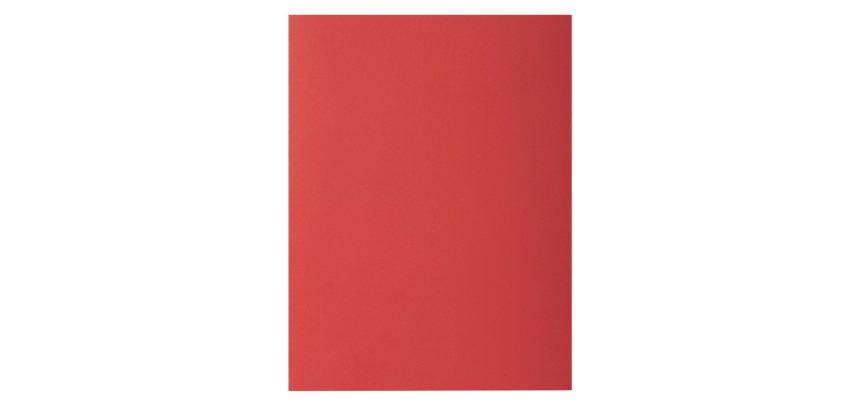 Paquet de 10 chemises ROCK'S en carte 210 grammes coloris rouge