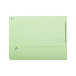 Paquet 50 chemises à poche SUPER en carte 210 g. Coloris Vert clair