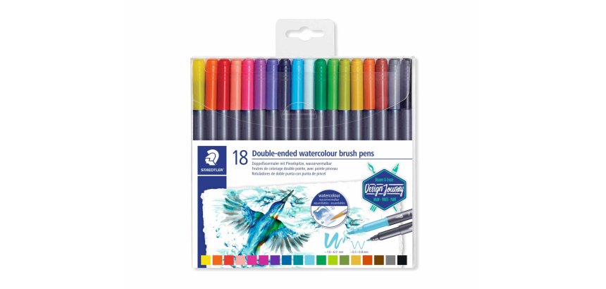 Staedtler 3001 marcatore Fine/Extra grassetto Multicolore 18 pz