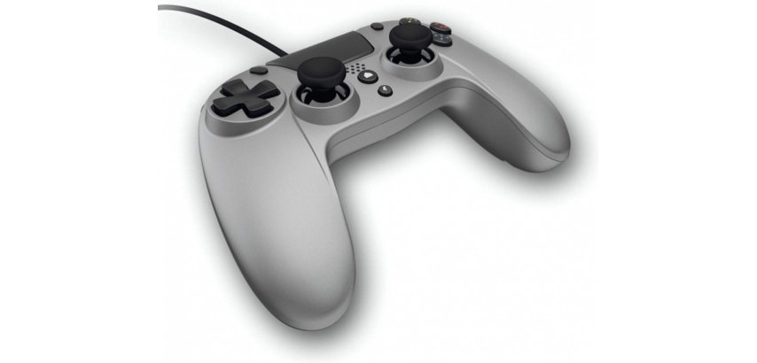 Gioteck VX4 Titanio USB Gamepad Analogico/Digitale PC, PlayStation 4