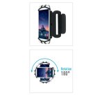 Mobilis ARM BAND 4-6IN . funda para teléfono móvil 15,2 cm (6") Brazalete caso Negro