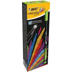 Stylo-feutre bic intensity pointe fine vert clair