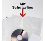 Pochette CD/DVD COVER M, pour 4 CD, PP, A4