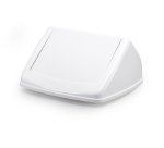 Couvercle DURABIN FLIP LID SQUARE 40, blanc/blanc