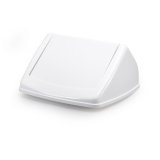 Couvercle DURABIN FLIP LID SQUARE 40, blanc/blanc