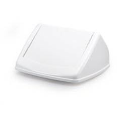 Couvercle DURABIN FLIP LID SQUARE 40, blanc/blanc