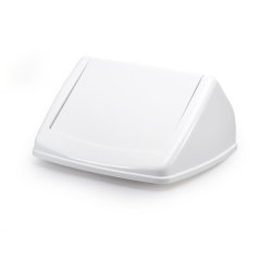 Couvercle DURABIN FLIP LID SQUARE 40, blanc/blanc