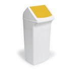 Couvercle DURABIN FLIP LID SQUARE 40, blanc/blanc