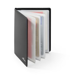 Durable 230958 business card holder Black