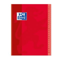 Répertoire Oxford color life 17x22cm petits carreaux 5mm 192 pages brochées couverture carte coloris assortis