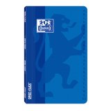 Répertoire Oxford openflex 11x17cm petits carreaux 5mm 96 pages agrafées couverture polypro coloris assortis