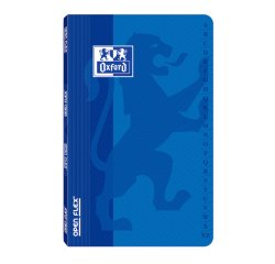 Répertoire Oxford openflex 11x17cm petits carreaux 5mm 96 pages agrafées couverture polypro coloris assortis