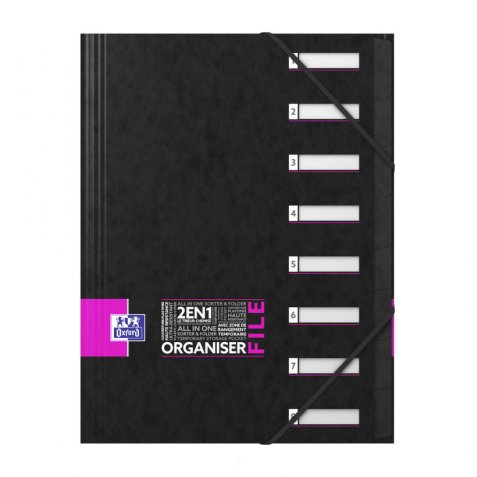 Trieur ORGANISERFILE 8 compartiments 24x32 . En carte épaisse