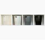 Exacompta 45306D cestino per rifiuti Rotondo Polipropilene (PP) Grigio