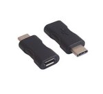 DLH DY-TU2706B changeur de genre de câble USB-C Micro USB Noir