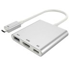 DLH DY-TU2720G station d'accueil USB 3.2 Gen 2 (3.1 Gen 2) Type-C Blanc
